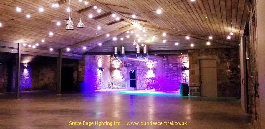 falside band lighting hire, Fife